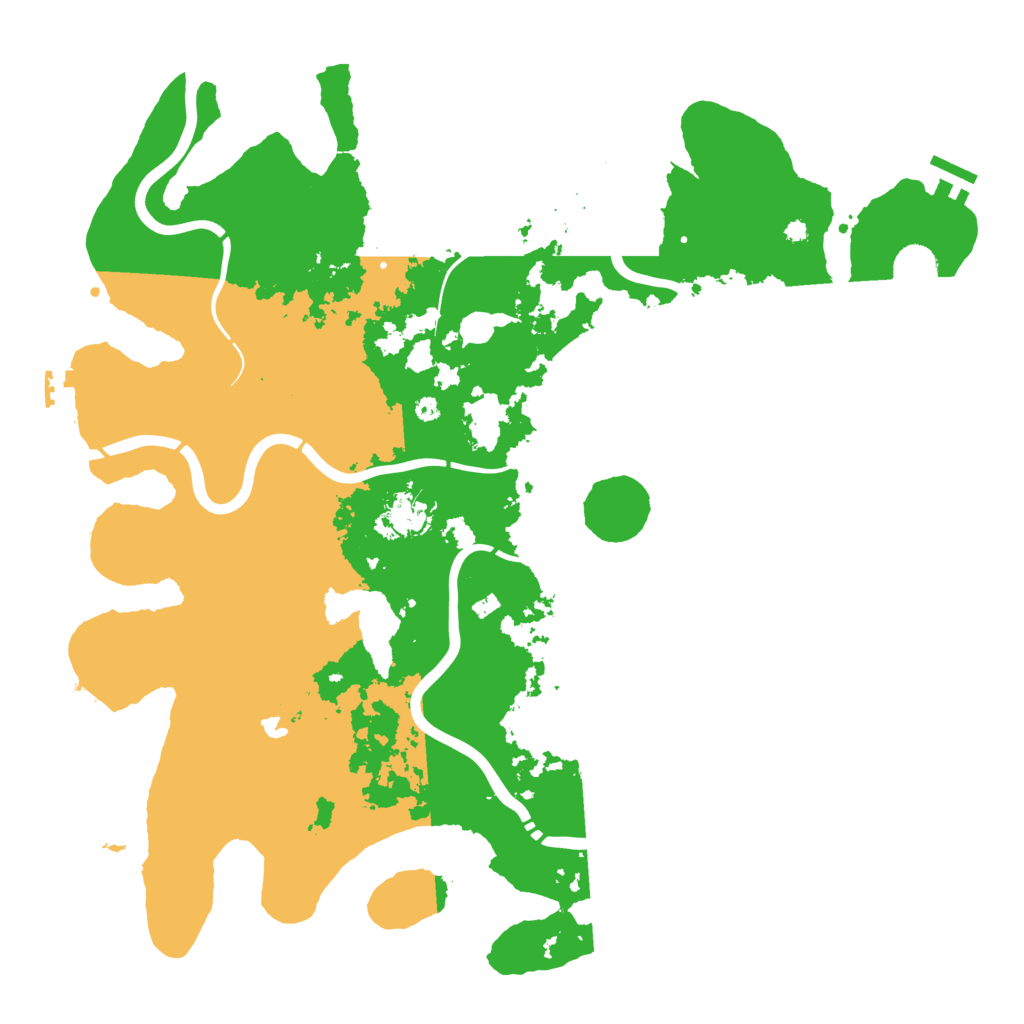 Biome Rust Map: Procedural Map, Size: 4250, Seed: 1611826198
