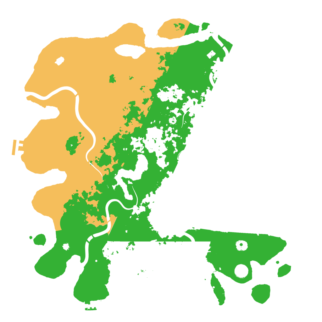 Biome Rust Map: Procedural Map, Size: 4250, Seed: 440204465