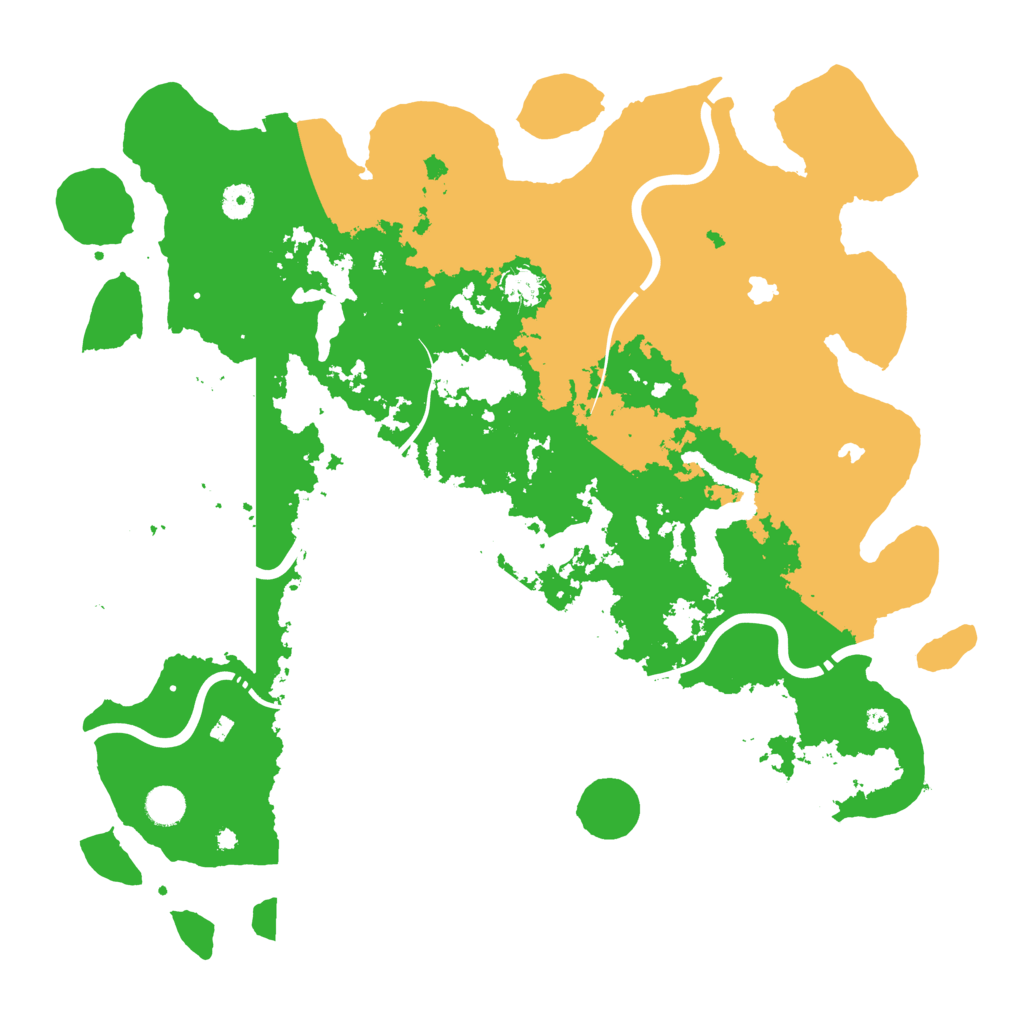 Biome Rust Map: Procedural Map, Size: 4500, Seed: 1548308116