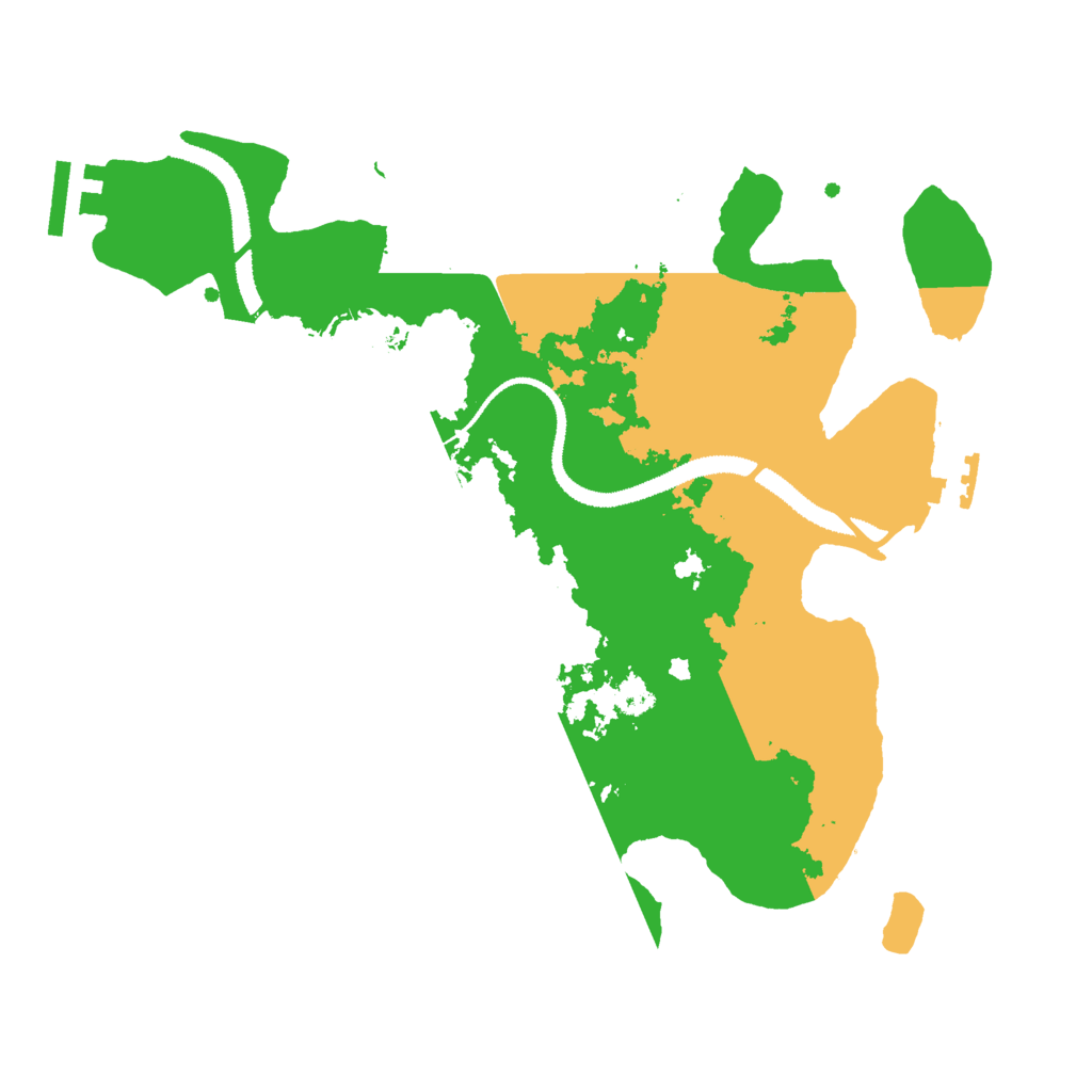 Biome Rust Map: Procedural Map, Size: 2950, Seed: 408268347
