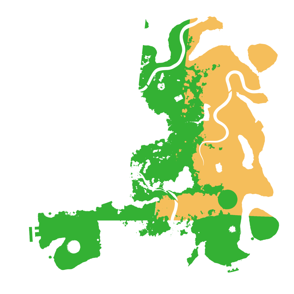 Biome Rust Map: Procedural Map, Size: 4000, Seed: 24863870