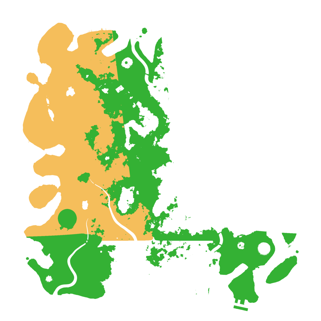 Biome Rust Map: Procedural Map, Size: 4500, Seed: 171783639