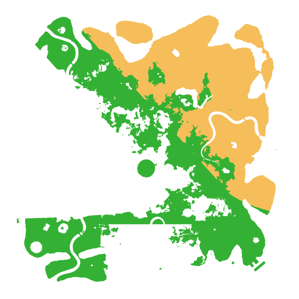 Biome Rust Map: Procedural Map, Size: 4500, Seed: 1479779898