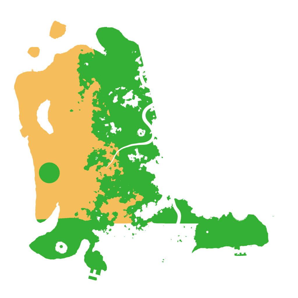 Biome Rust Map: Procedural Map, Size: 3800, Seed: 825106608