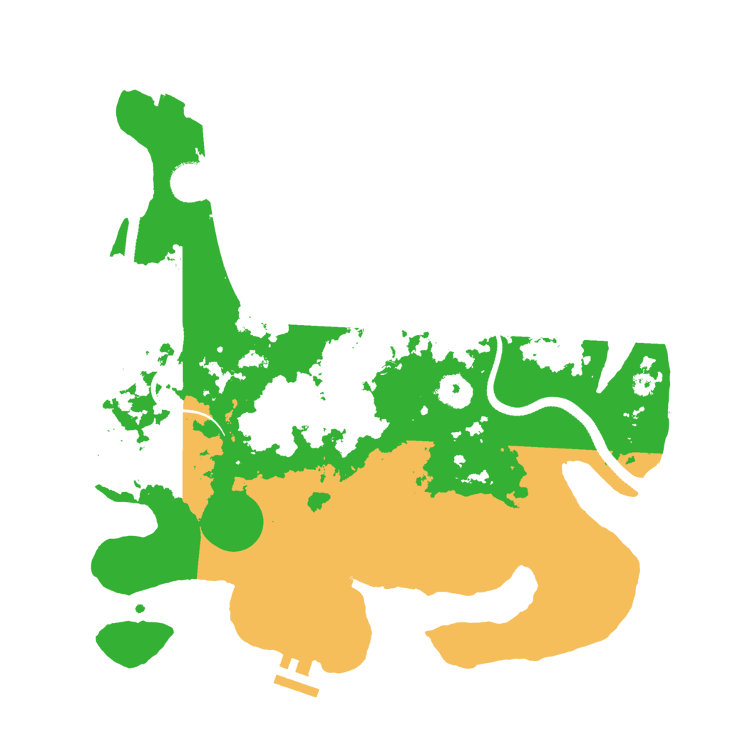 Biome Rust Map: Procedural Map, Size: 3250, Seed: 1144768750