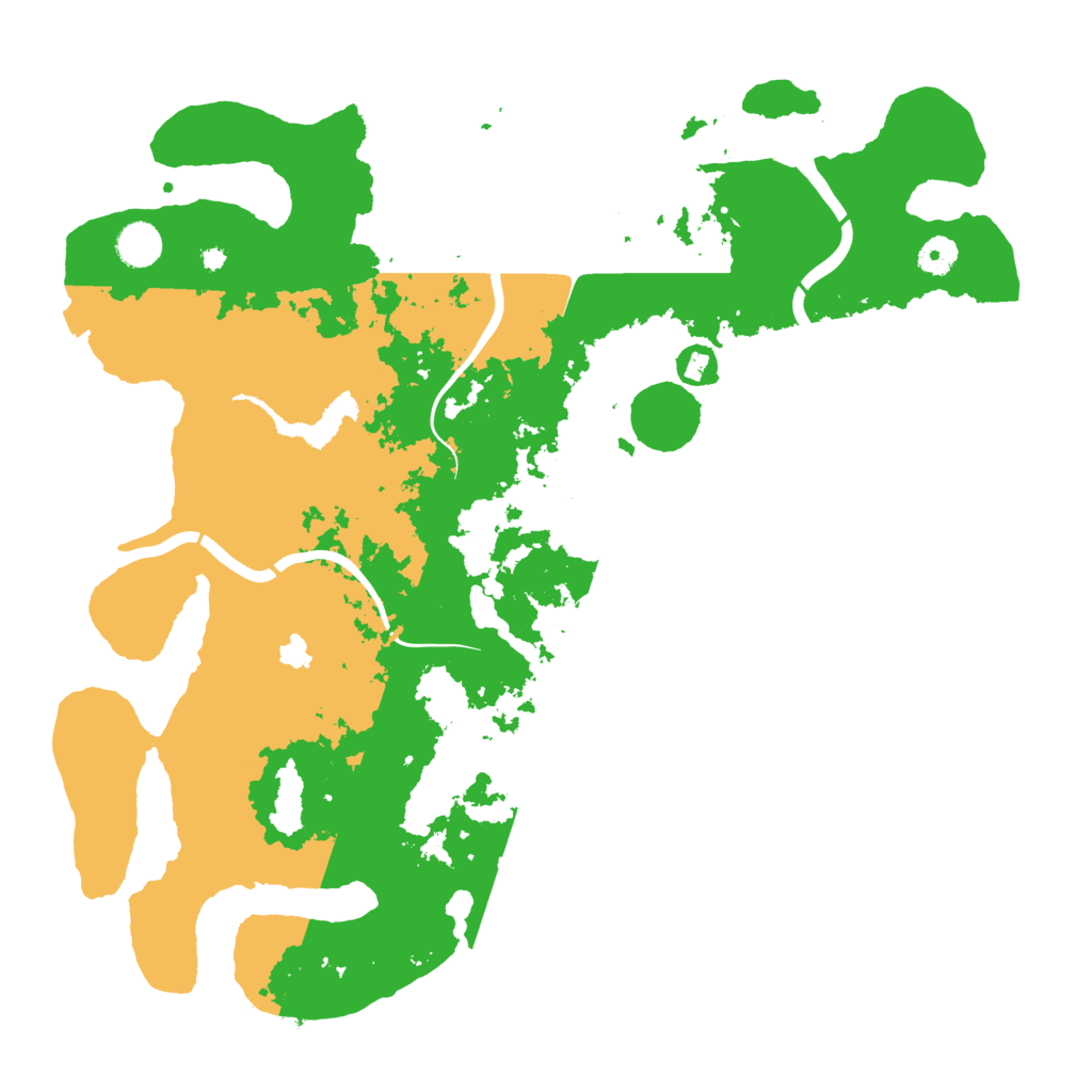 Biome Rust Map: Procedural Map, Size: 4250, Seed: 520952349