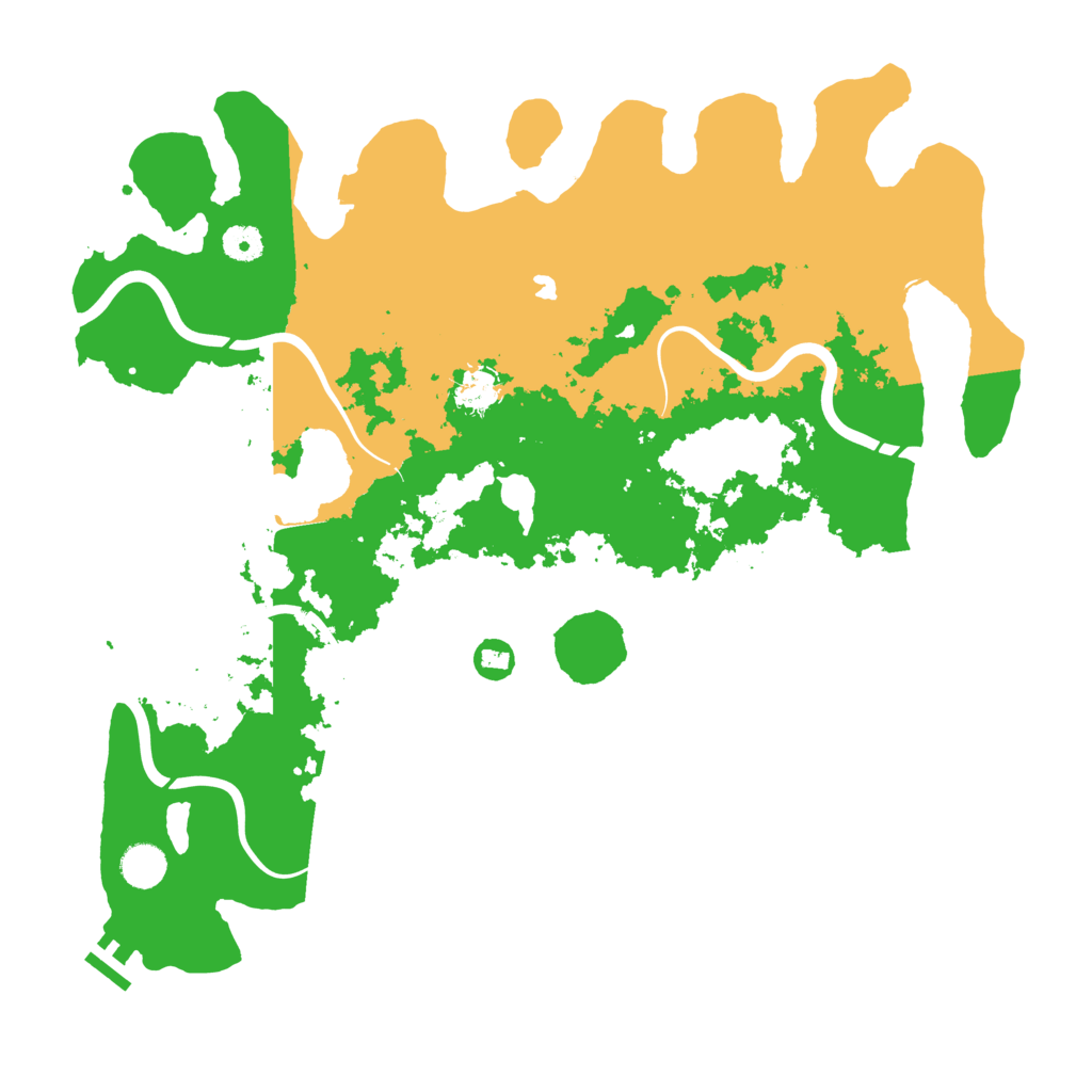 Biome Rust Map: Procedural Map, Size: 4250, Seed: 4675739