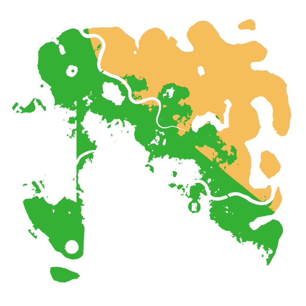 Biome Rust Map: Procedural Map, Size: 4000, Seed: 40862141