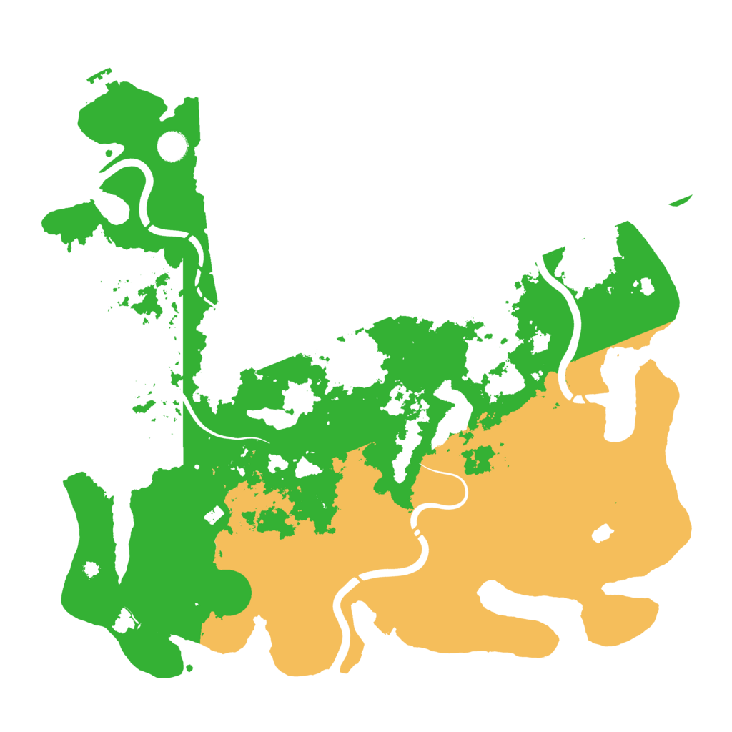 Biome Rust Map: Procedural Map, Size: 4250, Seed: 858076807