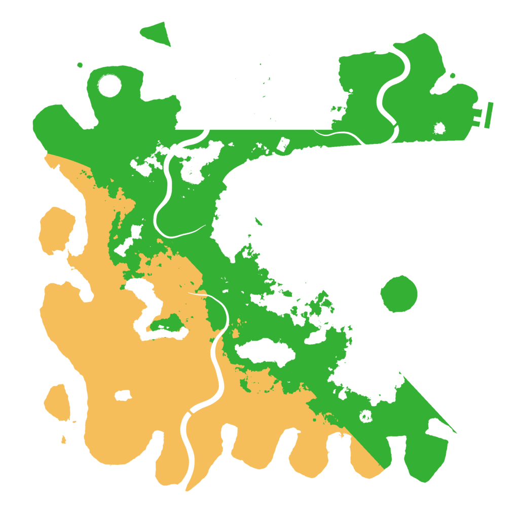 Biome Rust Map: Procedural Map, Size: 4000, Seed: 6541684