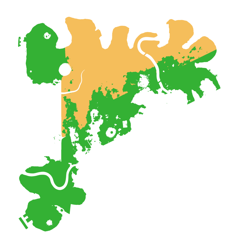 Biome Rust Map: Procedural Map, Size: 3750, Seed: 812467542