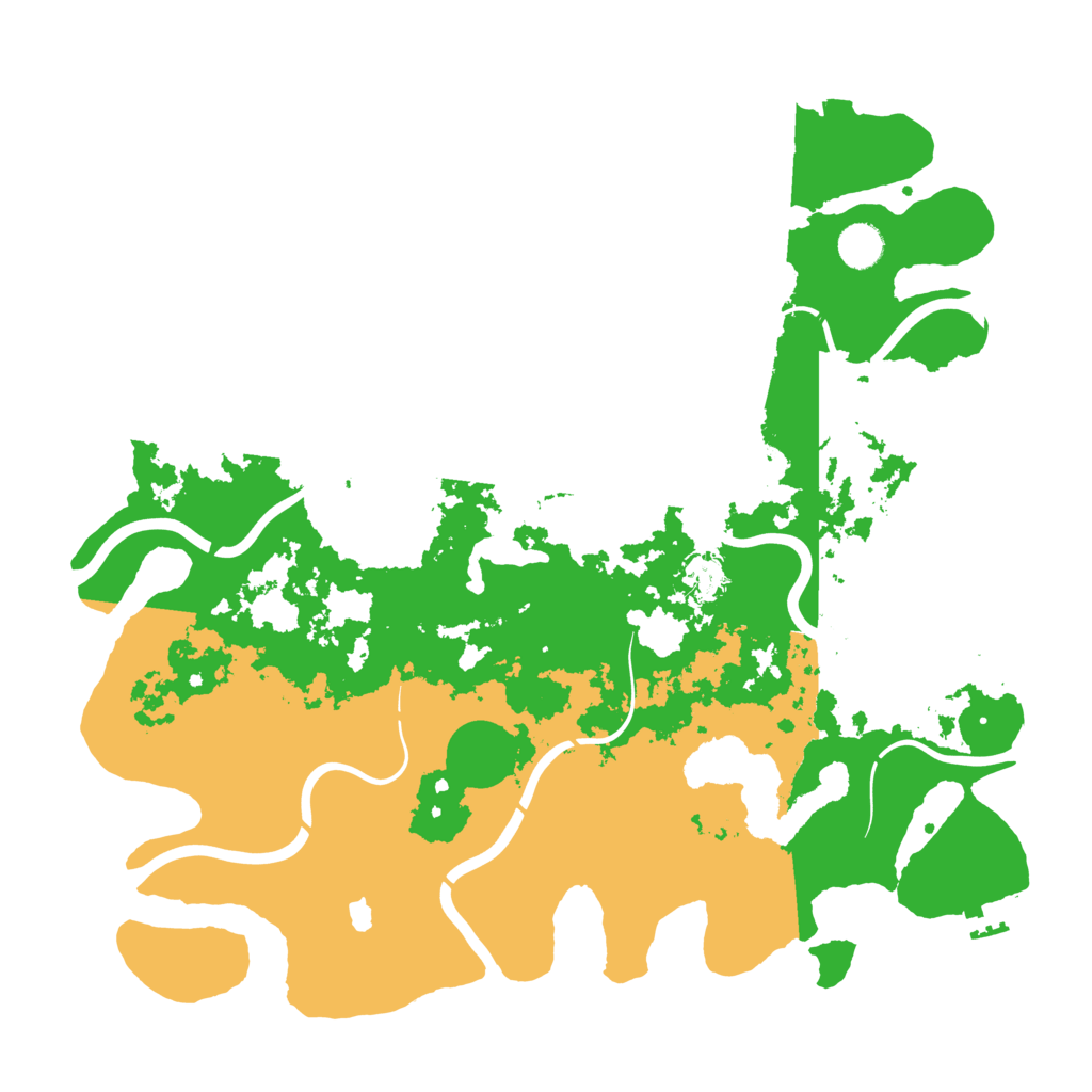 Biome Rust Map: Procedural Map, Size: 4250, Seed: 1945273243