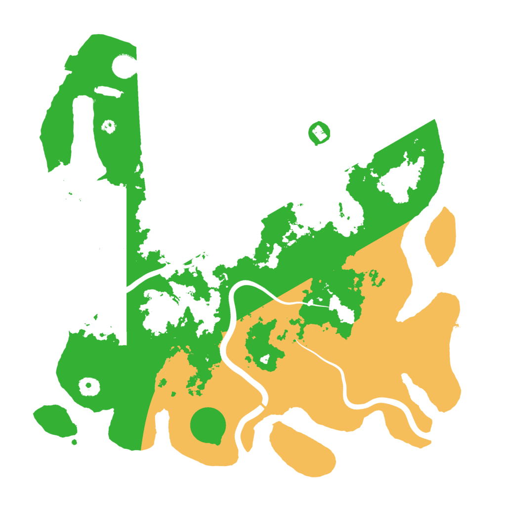 Biome Rust Map: Procedural Map, Size: 3750, Seed: 949048694