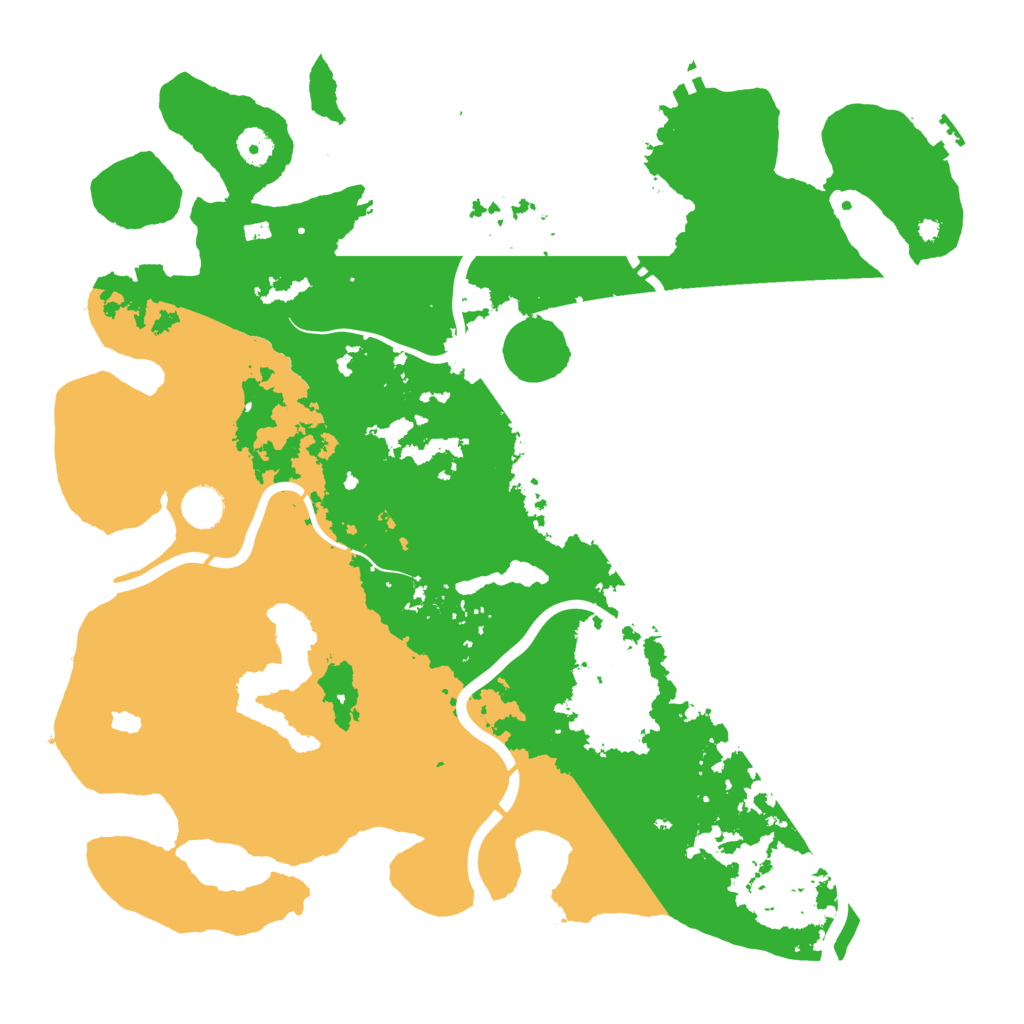 Biome Rust Map: Procedural Map, Size: 4250, Seed: 619226446