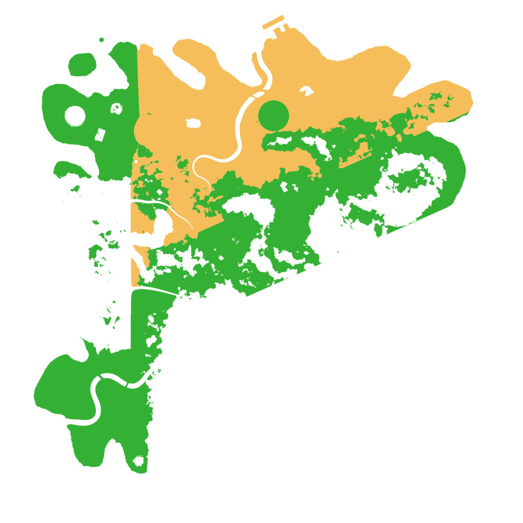 Biome Rust Map: Procedural Map, Size: 4500, Seed: 1389245066