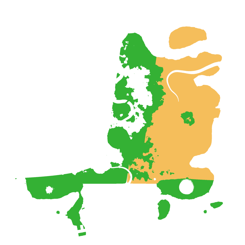 Biome Rust Map: Procedural Map, Size: 3000, Seed: 5703826