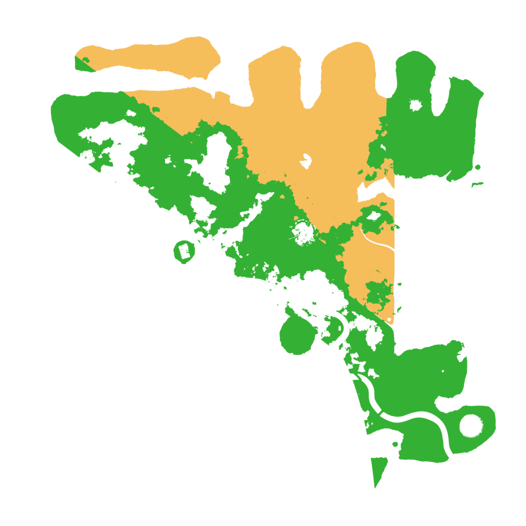 Biome Rust Map: Procedural Map, Size: 4000, Seed: 323405798