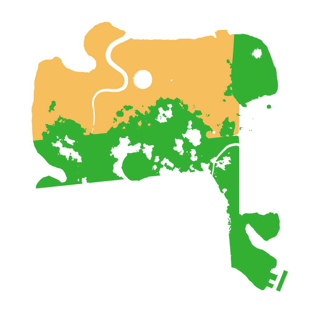 Biome Rust Map: Procedural Map, Size: 3000, Seed: 810920905