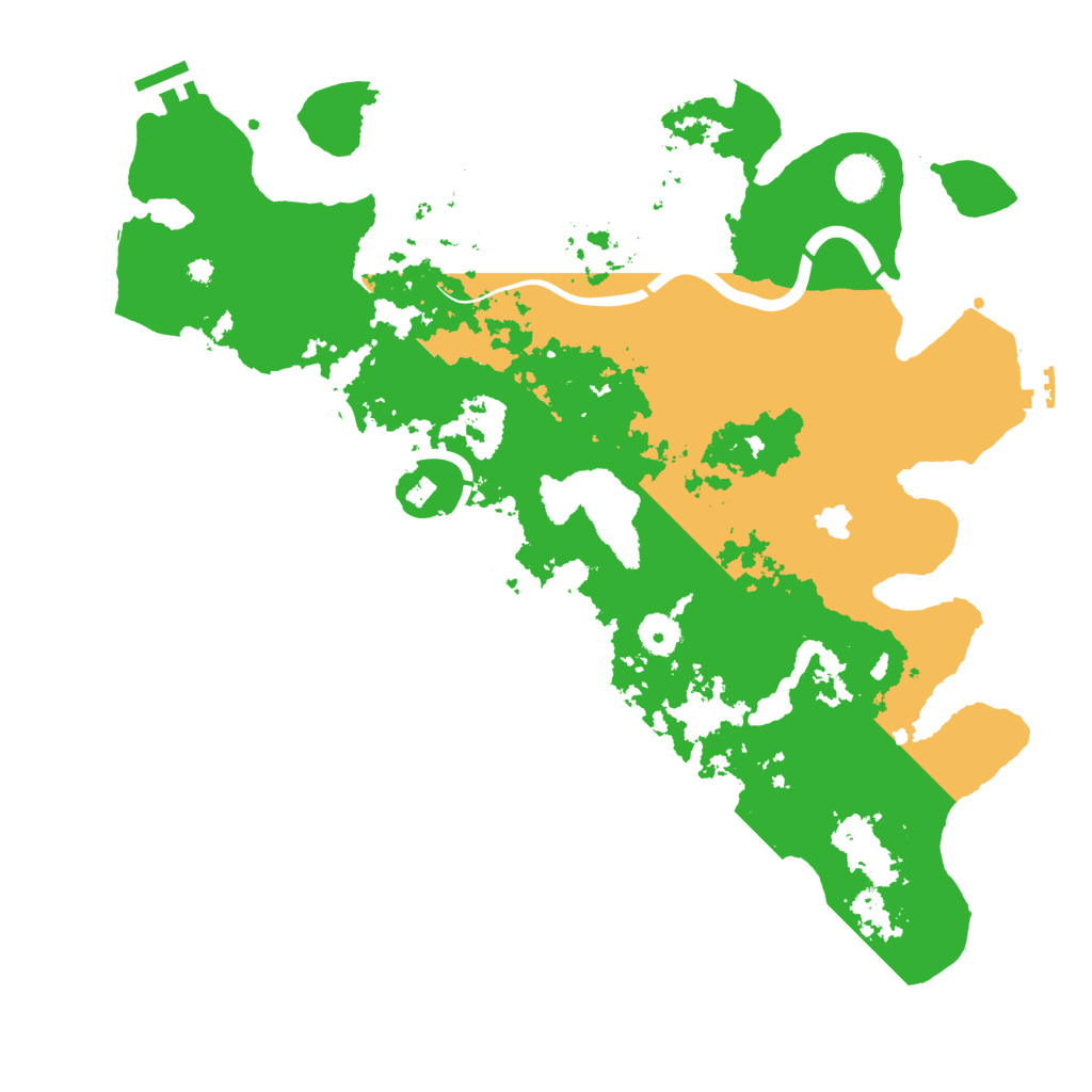 Biome Rust Map: Procedural Map, Size: 4000, Seed: 14752501