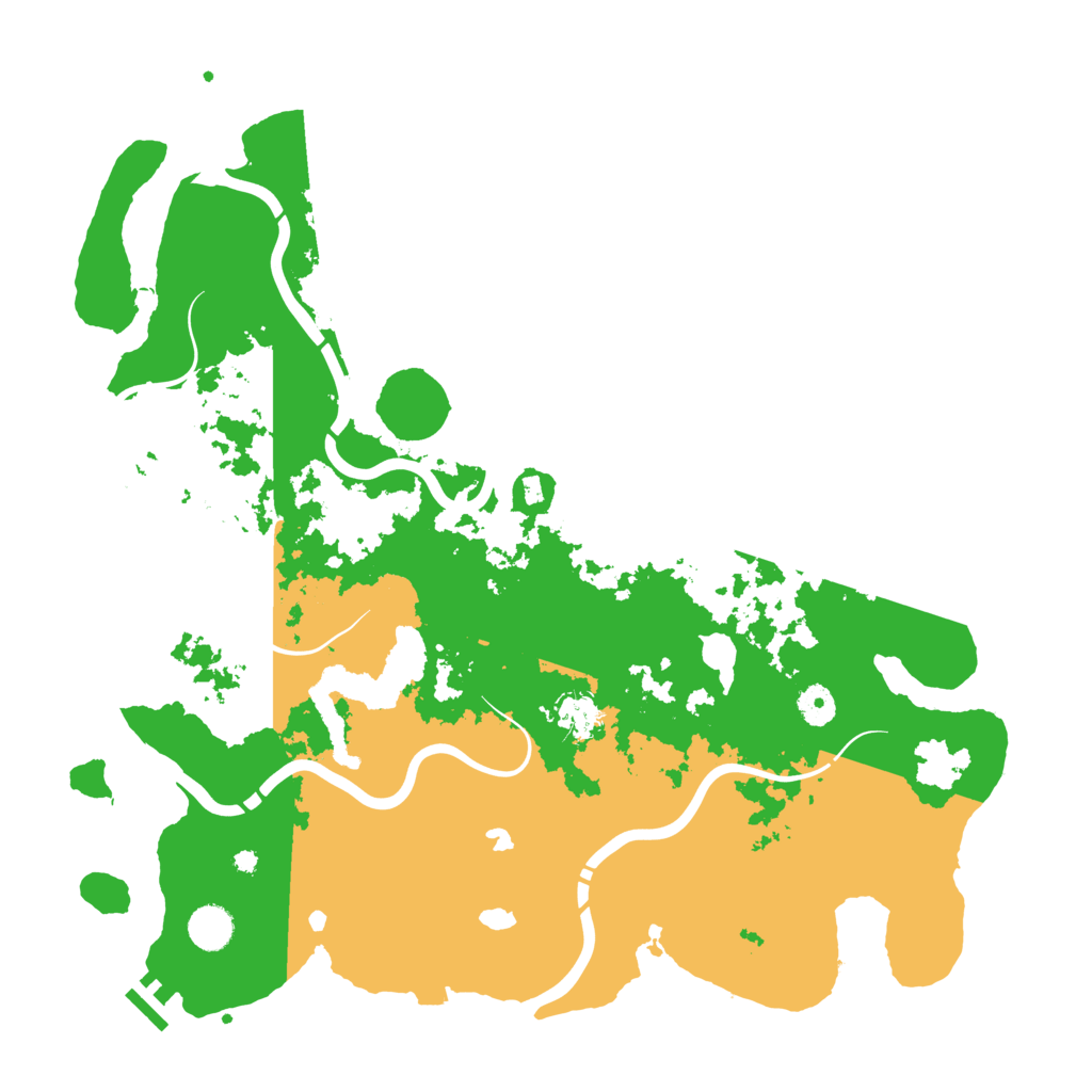 Biome Rust Map: Procedural Map, Size: 4250, Seed: 1237998946