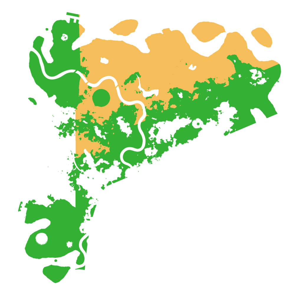 Biome Rust Map: Procedural Map, Size: 4500, Seed: 648250