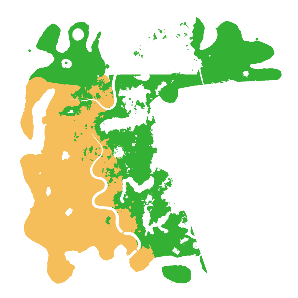 Biome Rust Map: Procedural Map, Size: 4500, Seed: 1584541658