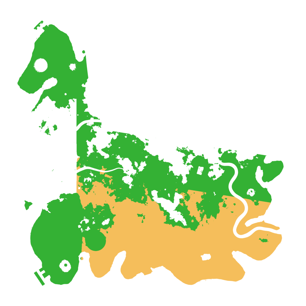 Biome Rust Map: Procedural Map, Size: 4000, Seed: 1995614685