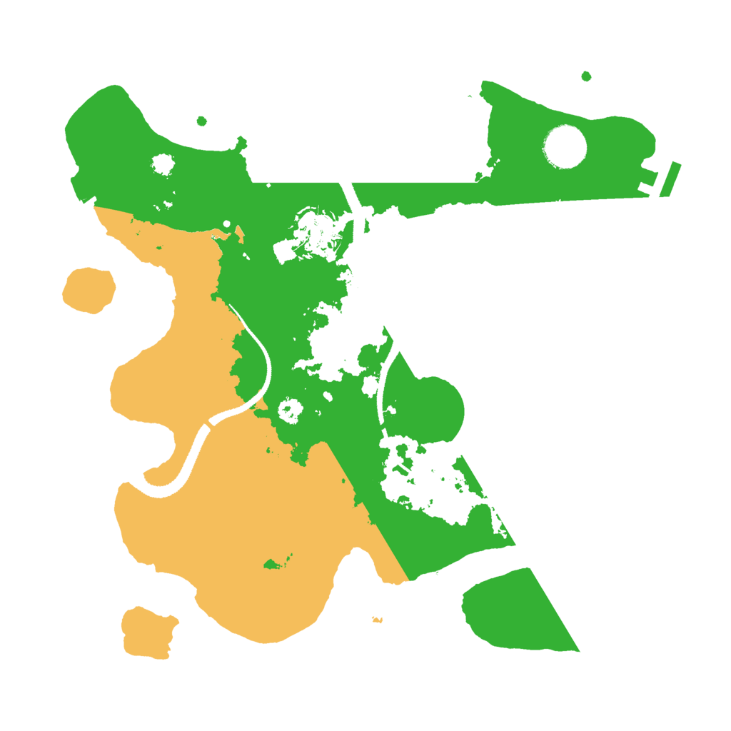Biome Rust Map: Procedural Map, Size: 3000, Seed: 914860485