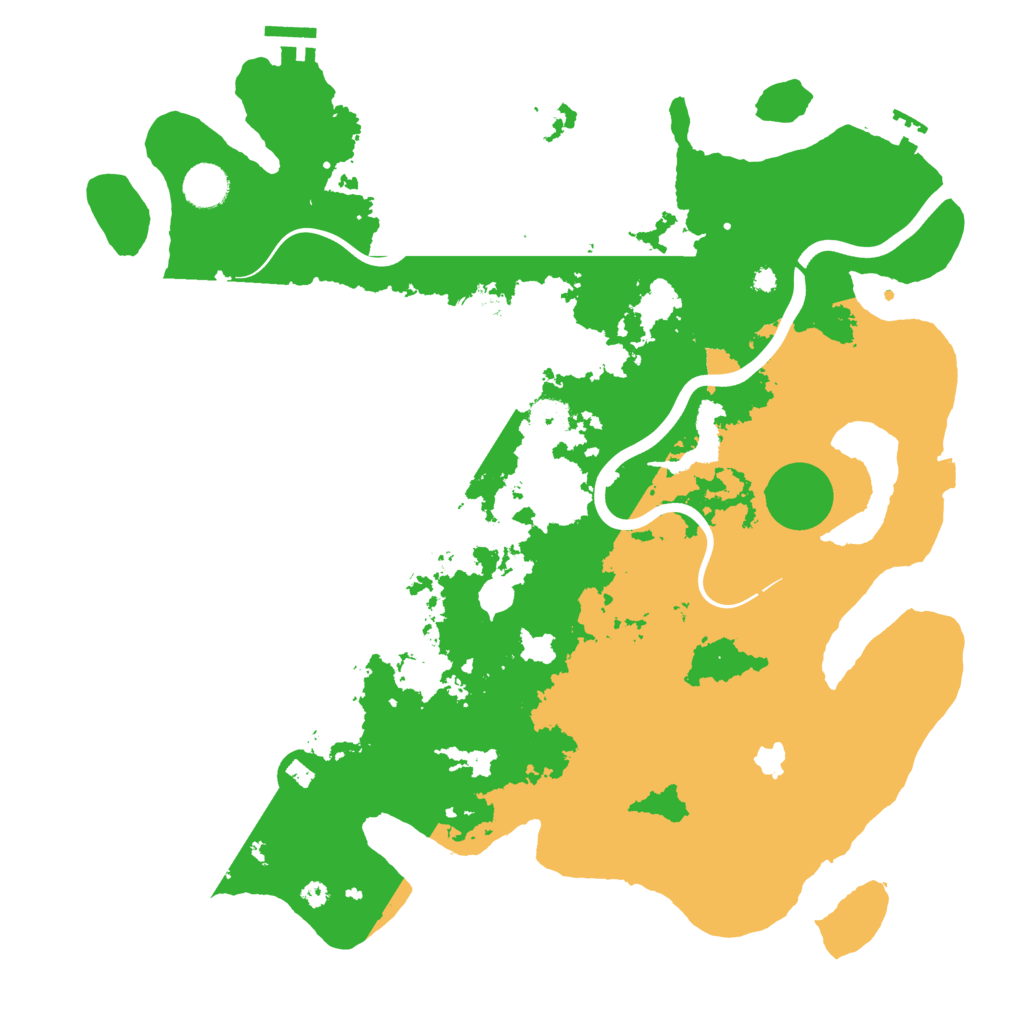 Biome Rust Map: Procedural Map, Size: 4000, Seed: 1564436338