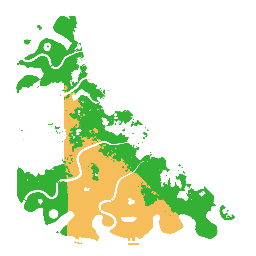 Biome Rust Map: Procedural Map, Size: 4750, Seed: 300045525