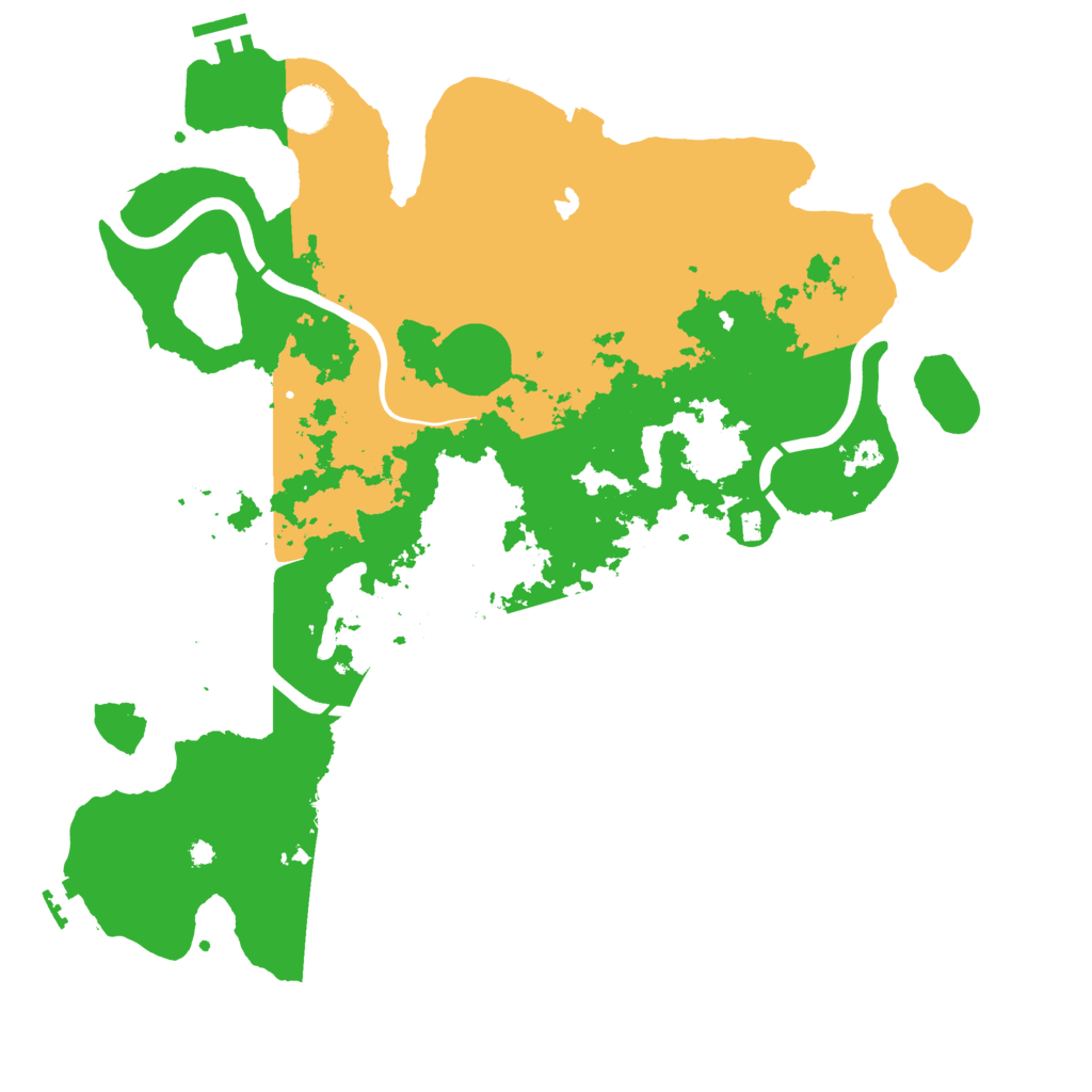 Biome Rust Map: Procedural Map, Size: 4000, Seed: 1642198721
