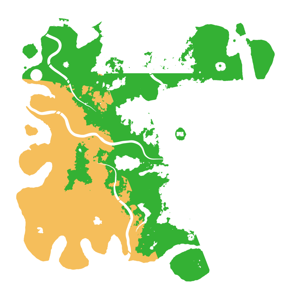 Biome Rust Map: Procedural Map, Size: 4500, Seed: 146798902