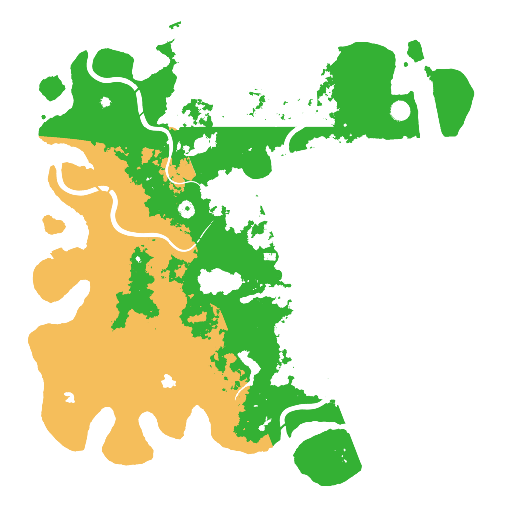 Biome Rust Map: Procedural Map, Size: 4500, Seed: 146798902