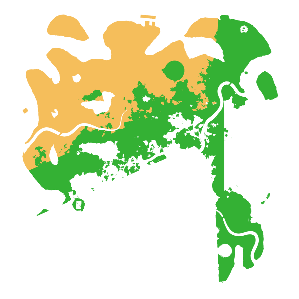 Biome Rust Map: Procedural Map, Size: 4000, Seed: 1469848638
