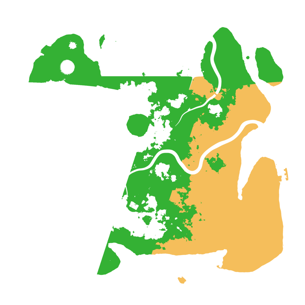 Biome Rust Map: Procedural Map, Size: 3750, Seed: 235847749