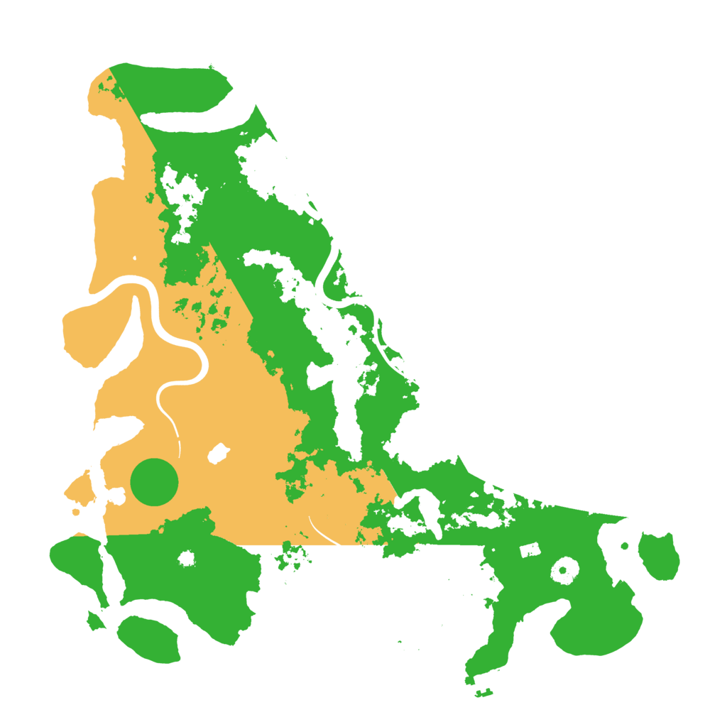 Biome Rust Map: Procedural Map, Size: 4000, Seed: 1579966624