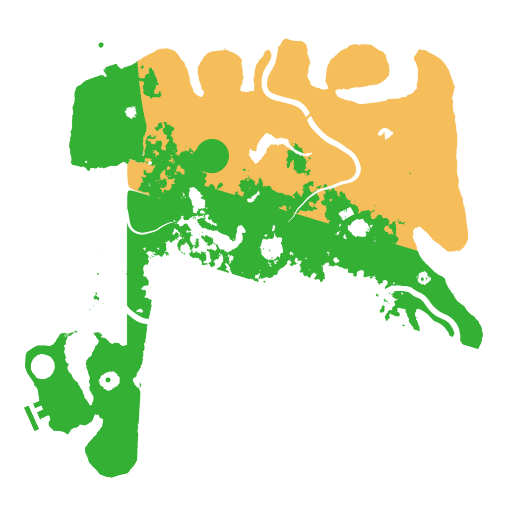 Biome Rust Map: Procedural Map, Size: 4000, Seed: 202120082