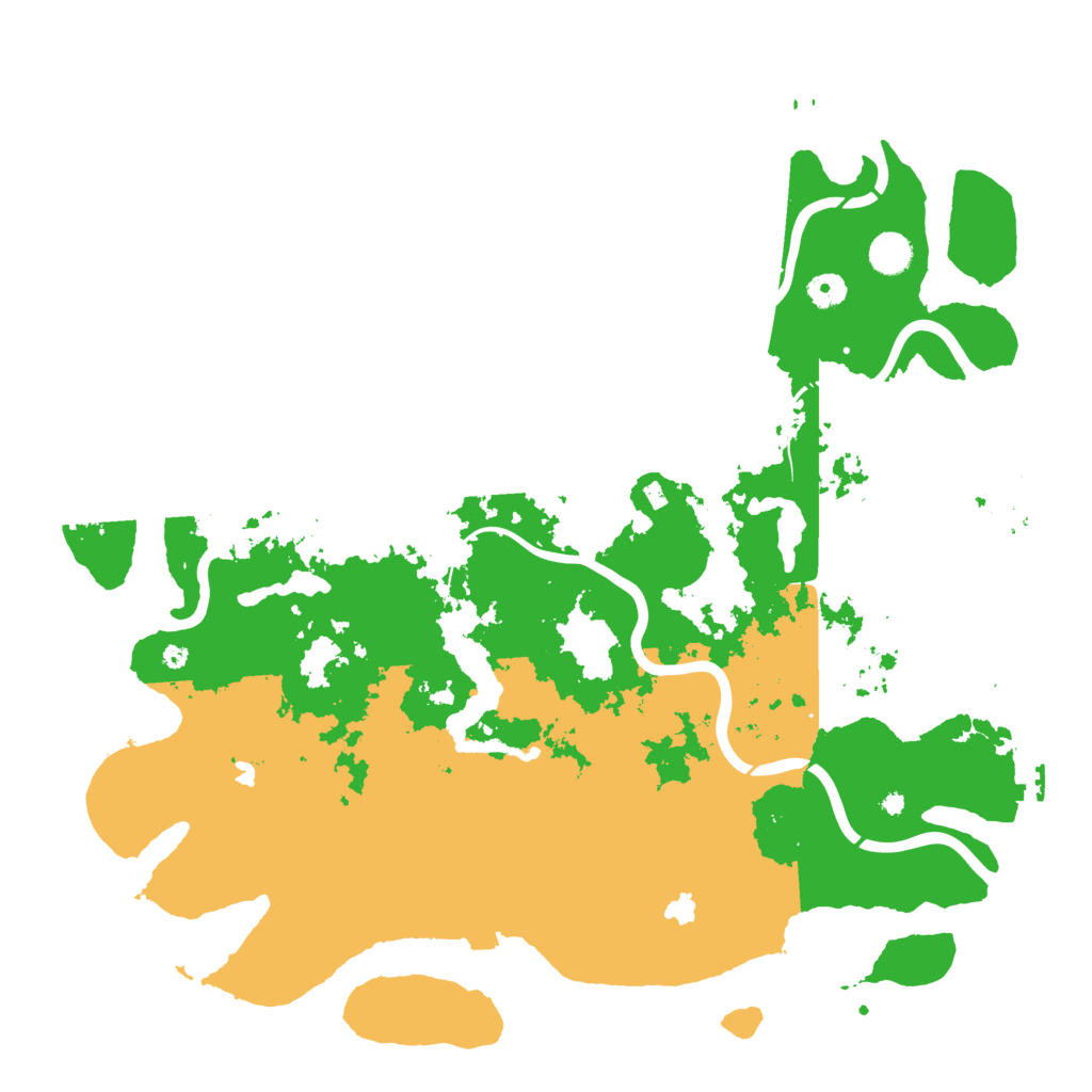 Biome Rust Map: Procedural Map, Size: 4500, Seed: 963346604