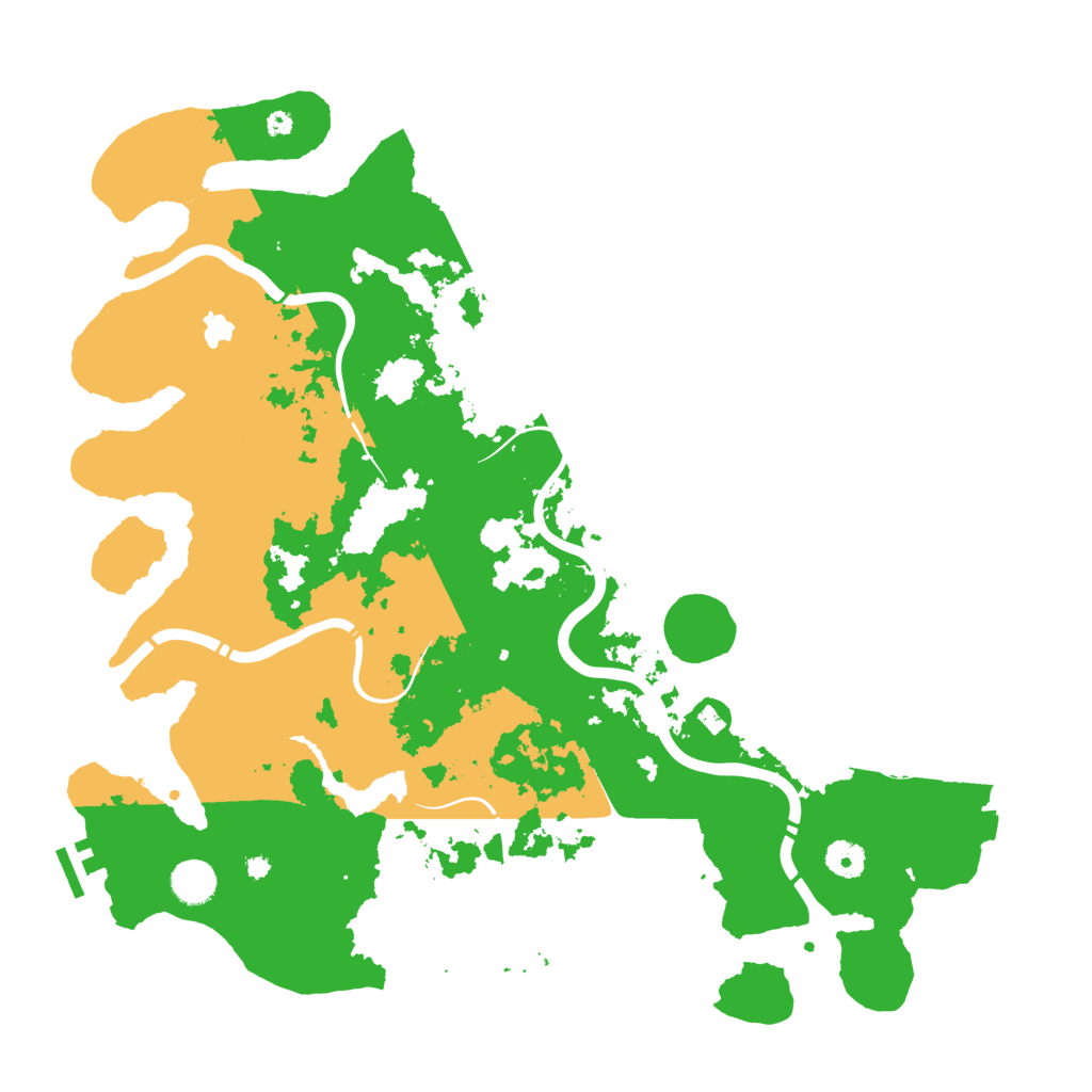 Biome Rust Map: Procedural Map, Size: 4250, Seed: 1087779075