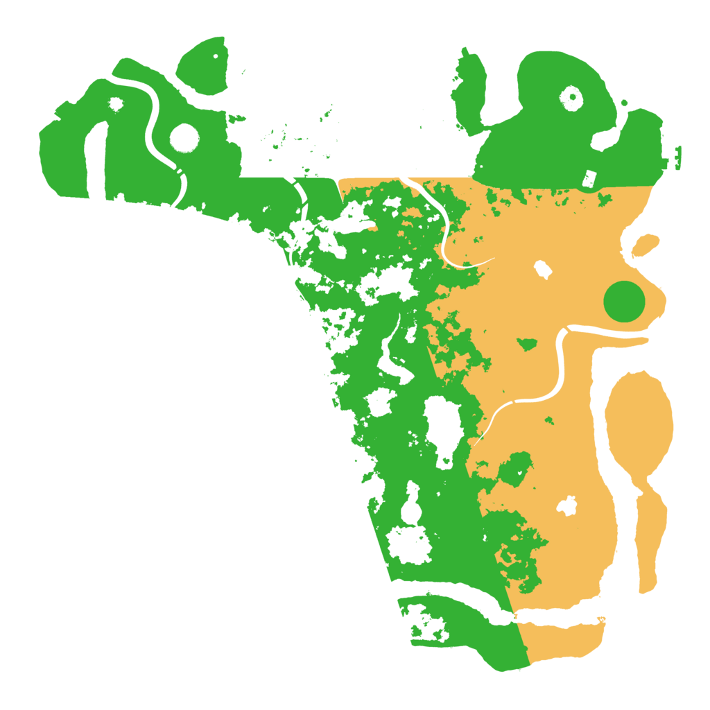 Biome Rust Map: Procedural Map, Size: 4500, Seed: 325740649
