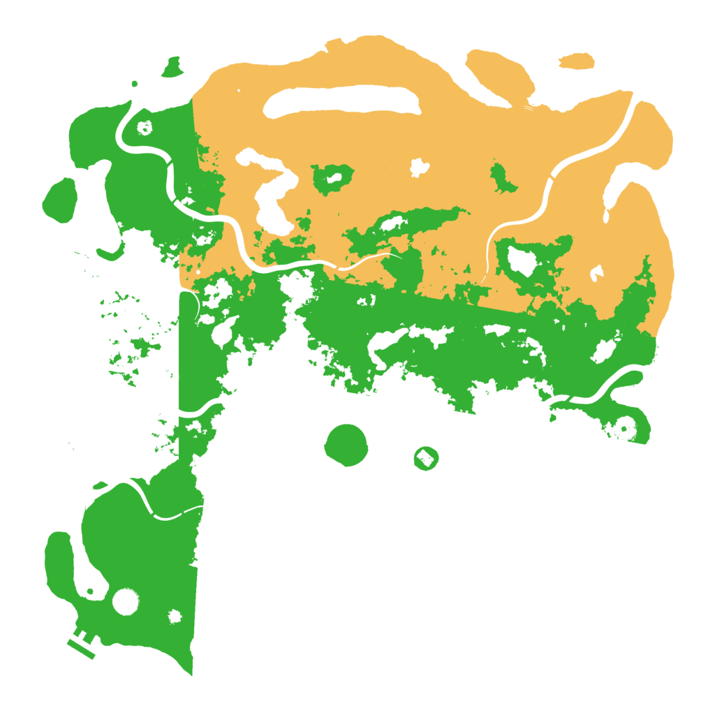 Biome Rust Map: Procedural Map, Size: 4750, Seed: 6854123