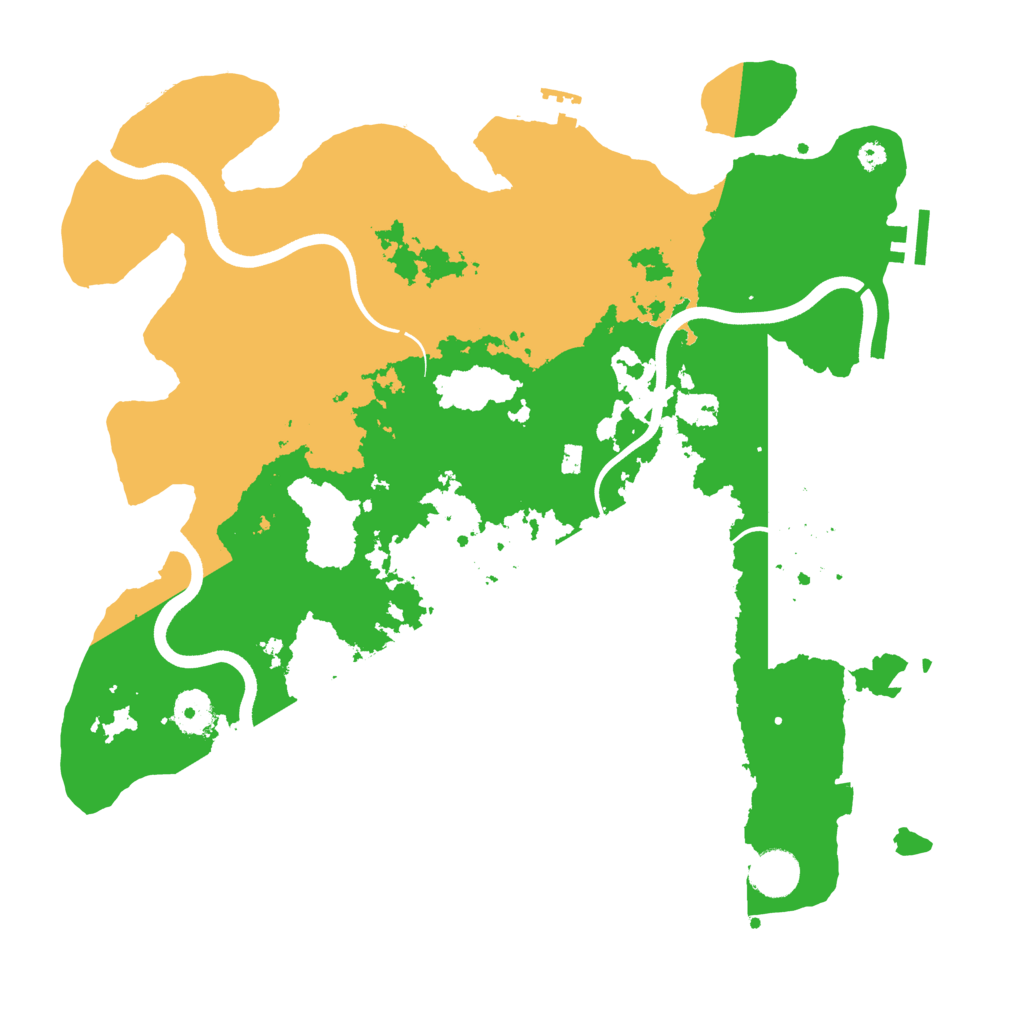 Biome Rust Map: Procedural Map, Size: 3750, Seed: 856232568