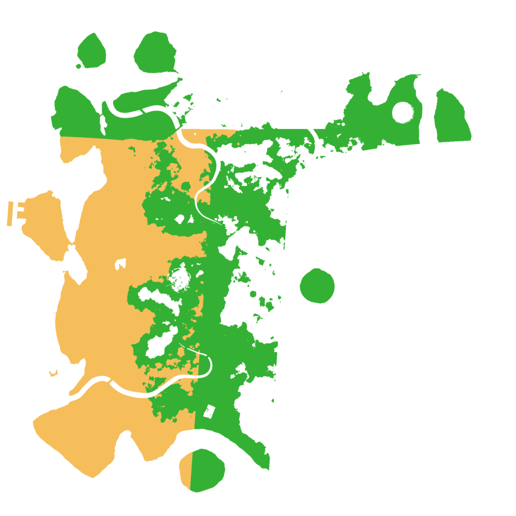 Biome Rust Map: Procedural Map, Size: 4250, Seed: 1373114933