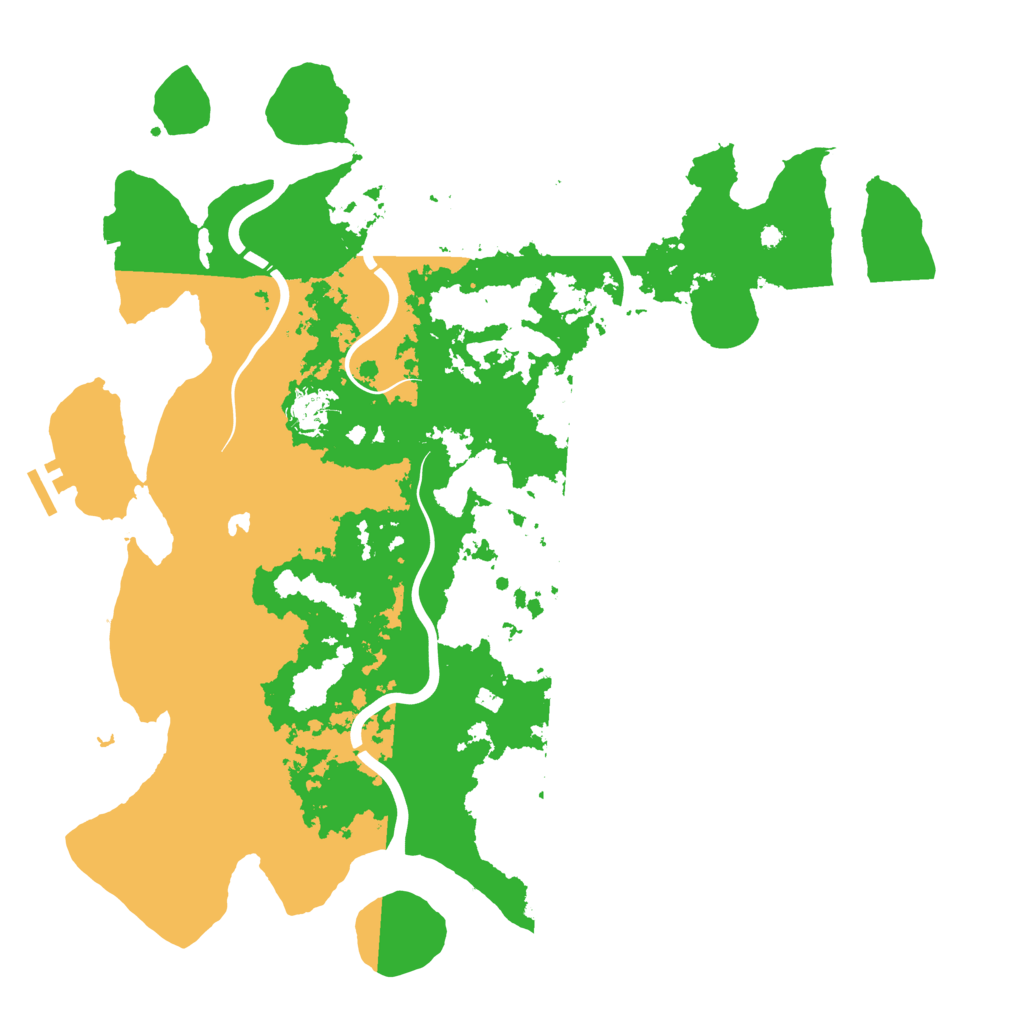 Biome Rust Map: Procedural Map, Size: 4250, Seed: 1373114933