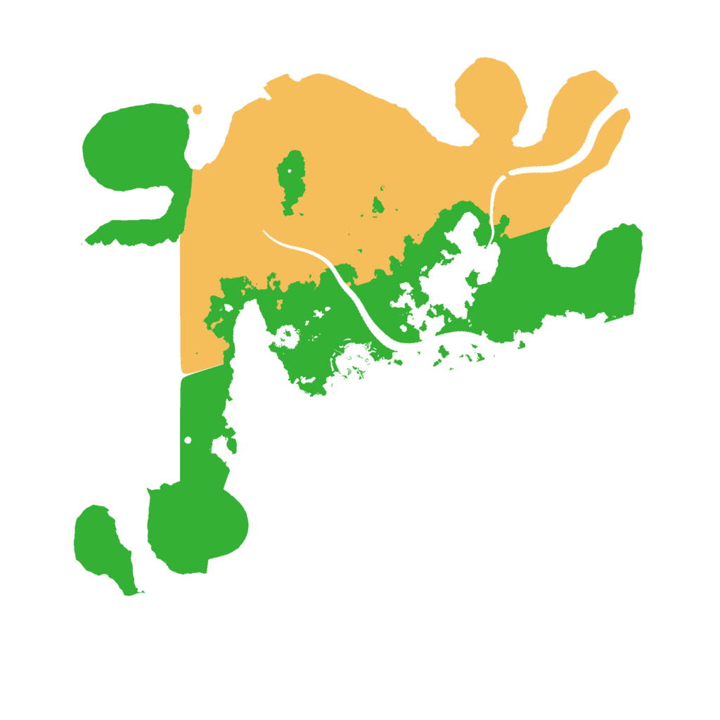 Biome Rust Map: Procedural Map, Size: 3000, Seed: 678004854