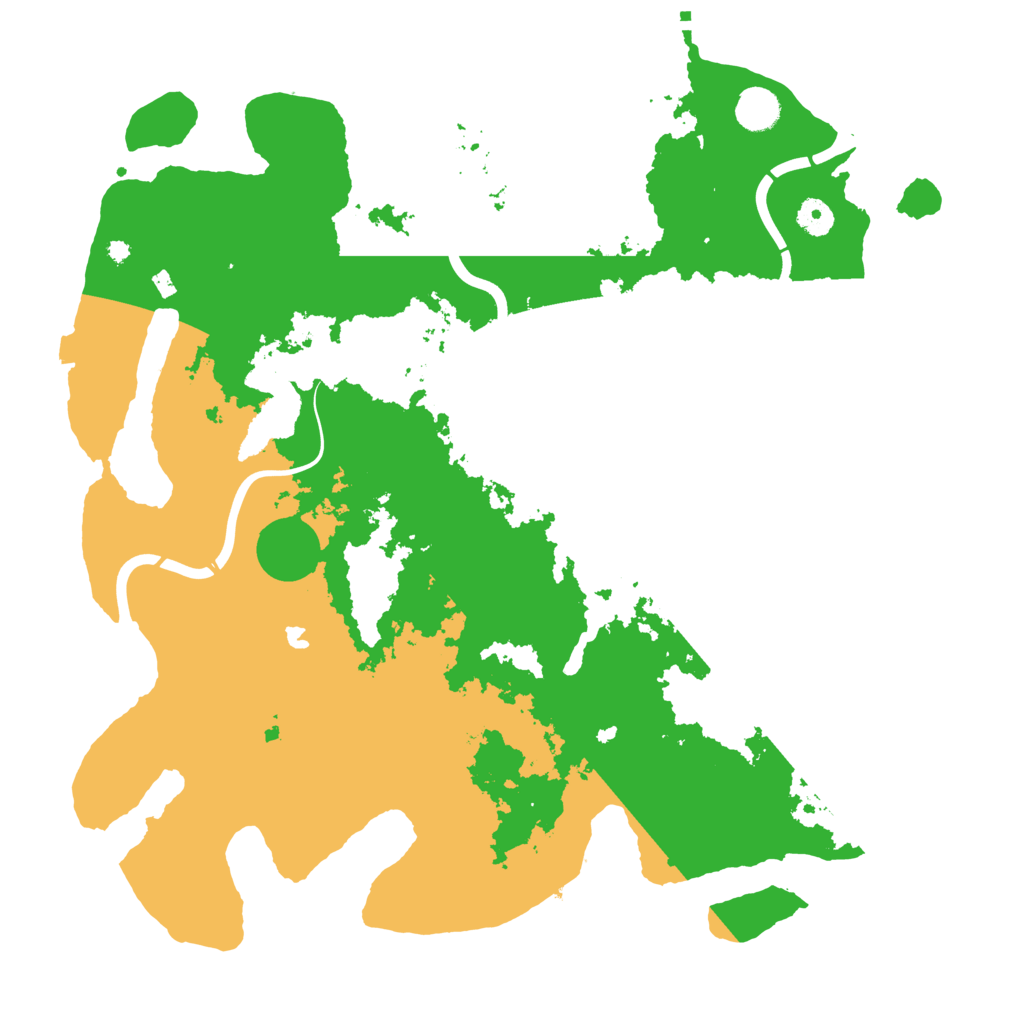 Biome Rust Map: Procedural Map, Size: 4250, Seed: 555022208