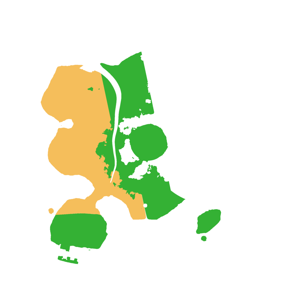 Biome Rust Map: Procedural Map, Size: 2150, Seed: 102