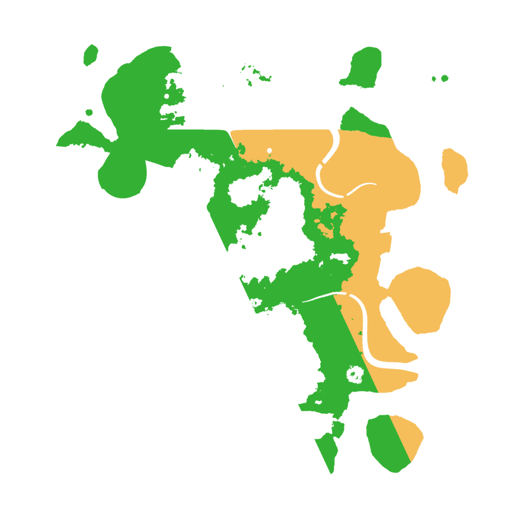 Biome Rust Map: Procedural Map, Size: 3000, Seed: 17226