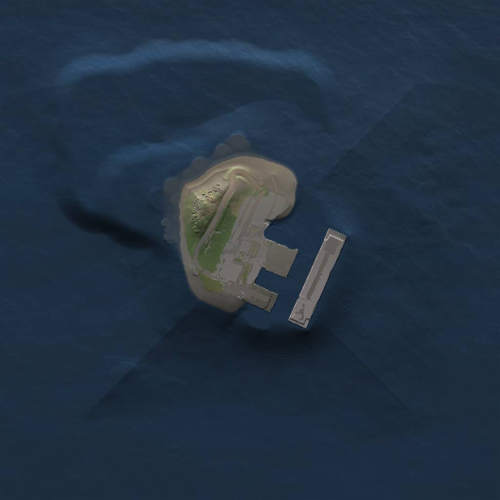 Rust Map: Procedural Map, Size: 1000, Seed: 613364292, 2 Monuments