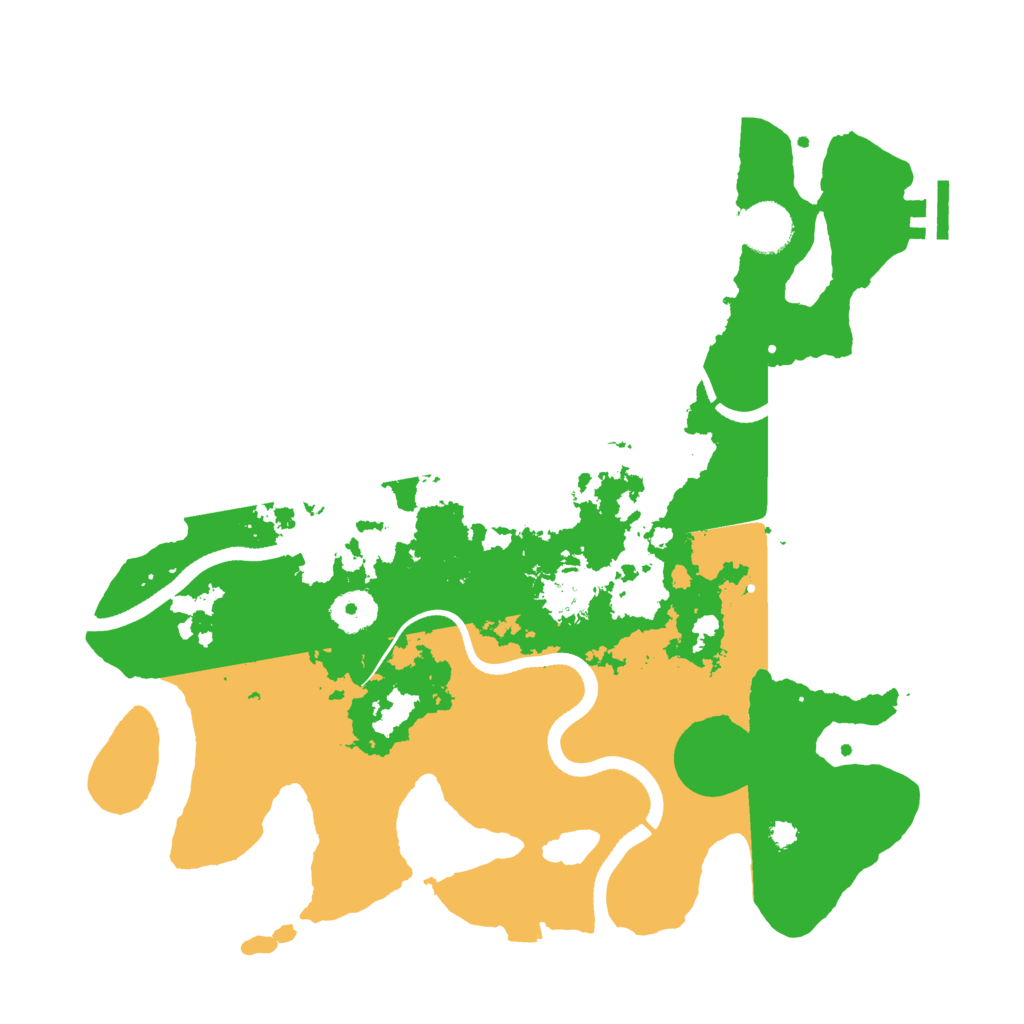 Biome Rust Map: Procedural Map, Size: 3500, Seed: 1265441899